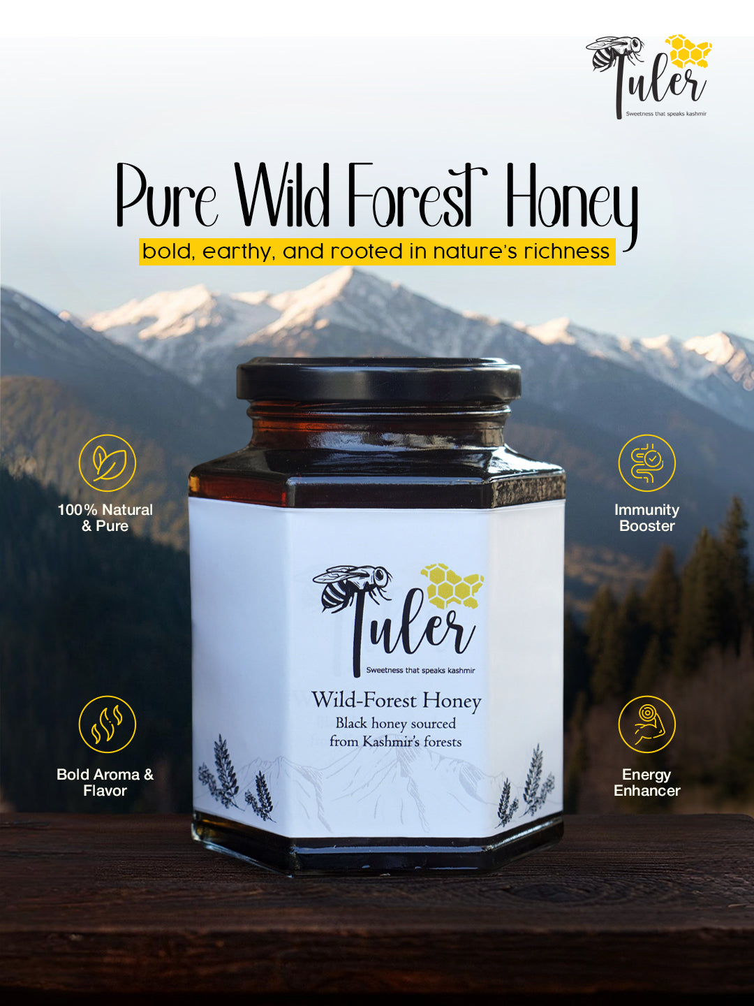 Kashmiri Wild Forest Honey